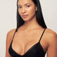 ATHENA BRALETTE - Triangle lace bra - ligne black