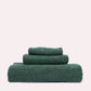 Willow Cotton Towel Set - Green (3 Towels)