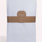 Sateen Stripe - Duvet Cover Set - White