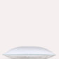 Classic Percale - Duvet Cover Set - White with Jade Green Piped Edge