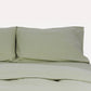 Classic Percale - Fitted Sheet Set -  Sage Green