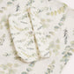 Eucalyptus Muslin Organizer Bag - White & Mint - Ocoza