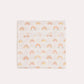 Rainbow Muslin Baby Cloth - White & Pastel Colours - Ocoza