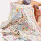 Watercolour Floral Muslin Baby Cloth - Mixed Colours - Ocoza