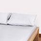 Lavish Sateen - Fitted Sheet Set - Grey - Ocoza