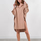 Cocoon Cotton Poncho-Sunset