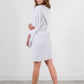 Cocoon Cotton Poncho-White