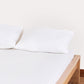 Classic Percale Fitted Sheet - White