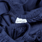 Classic Percale - Fitted Sheet Set- Navy Blue with White Piped Edge