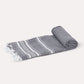 Recycled Cotton Peshtemal Towel - Navy Blue