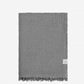 Cocoon Muslin Cotton Throw - Dark Grey & Light Grey