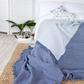 Cocoon Muslin Cotton Blanket- Indigo