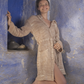 Cotton Magic Waffle Bathrobe - Brown