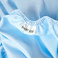 Lavish Sateen Fitted Sheet - Light Blue