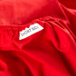 Reversible Percale Bedding Set - Fuchsia & Red