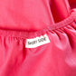 Reversible Percale Bedding Set - Fuchsia & Red