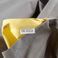 Reversible Percale Bedding Set - Yellow & Dove Grey