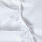 Lavish Sateen Fitted Sheet - White
