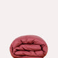Classic Percale Duvet Cover - Carmine