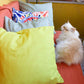 Pastel Cushion Cover - Yellow
